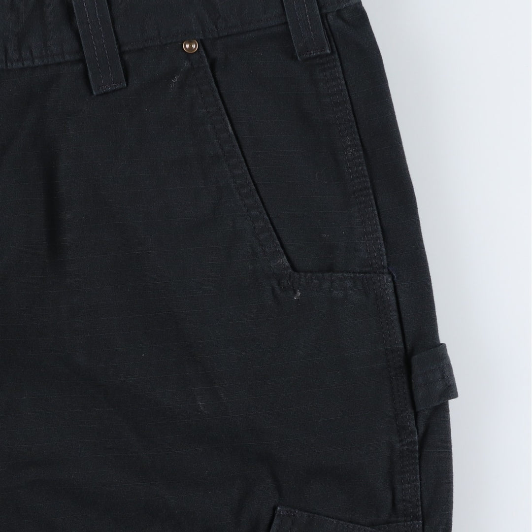 Carhartt Relaxed Fit Ripstop Double Knee Painter Pants, Men's W37 (approx.) cotton black type Vintage Second Hand