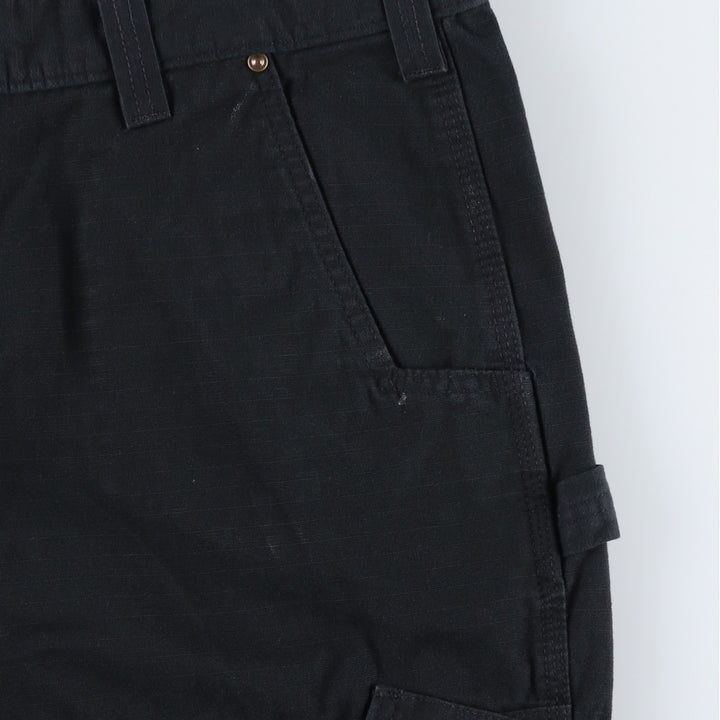 Carhartt Relaxed Fit Ripstop Double Knee Painter Pants, Men's W37 (approx.) cotton black type Vintage Second Hand