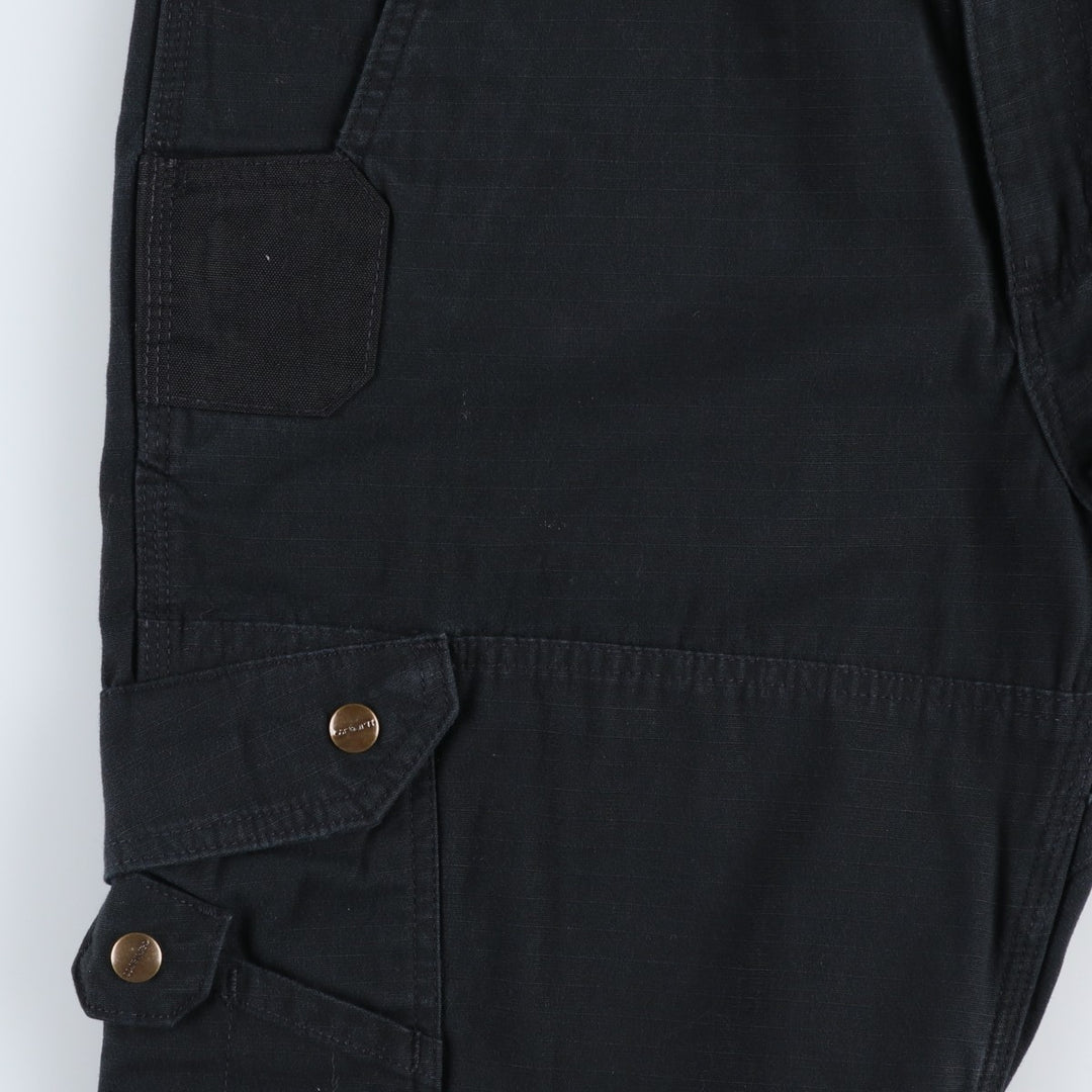 Carhartt Relaxed Fit Ripstop Double Knee Painter Pants, Men's W37 (approx.) cotton black type Vintage Second Hand