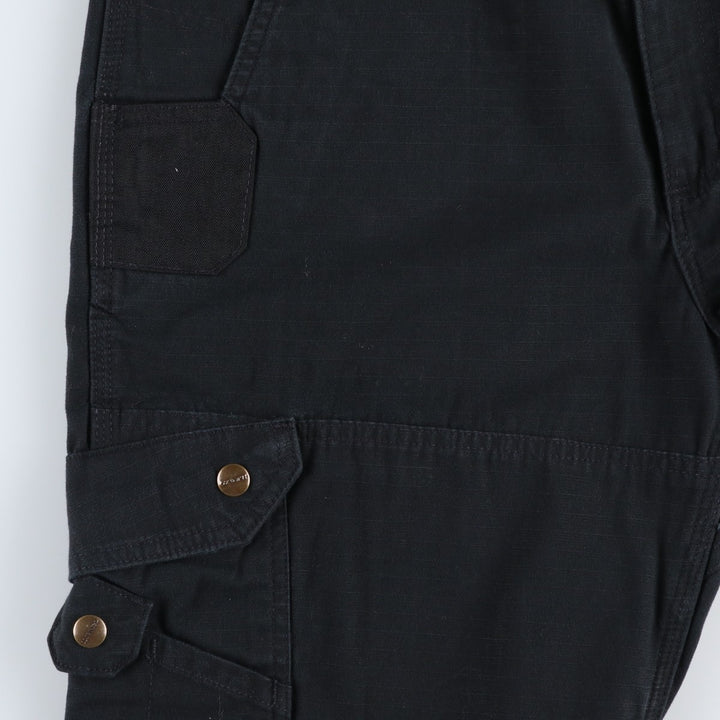 Carhartt Relaxed Fit Ripstop Double Knee Painter Pants, Men's W37 (approx.) cotton black type Vintage Second Hand