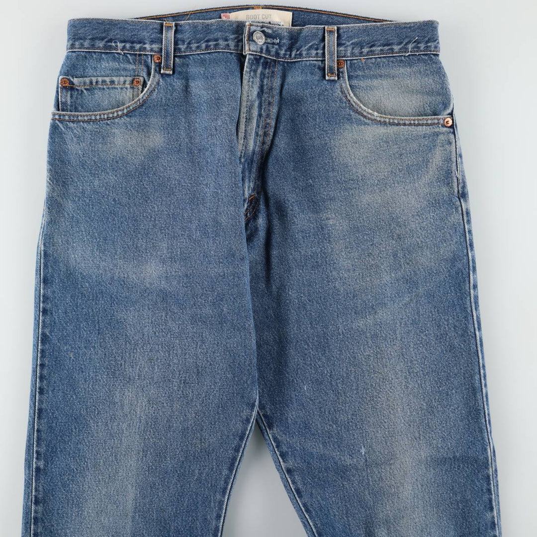 Levi's 517 Boot Cut Denim Pants, Men's, Size 36 cotton blue type Vintage Second Hand