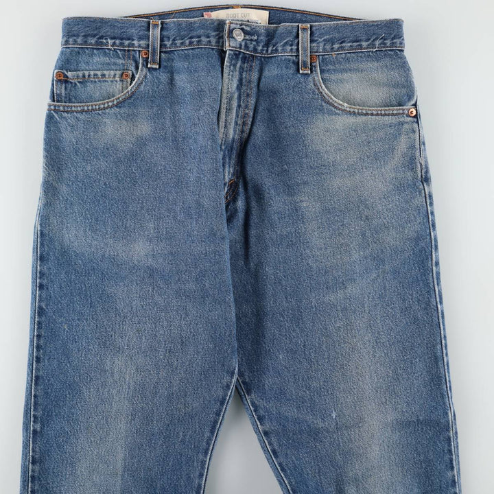 Levi's 517 Boot Cut Denim Pants, Men's, Size 36 cotton blue type Vintage Second Hand