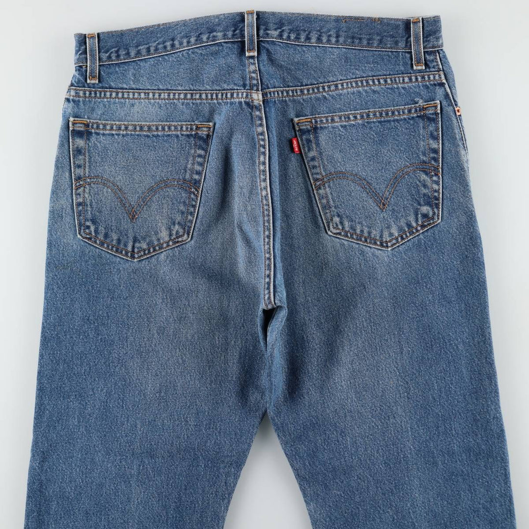 Levi's 517 Boot Cut Denim Pants, Men's, Size 36 cotton blue type Vintage Second Hand