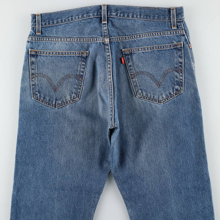 Levi's 517 Boot Cut Denim Pants, Men's, Size 36 cotton blue type Vintage Second Hand