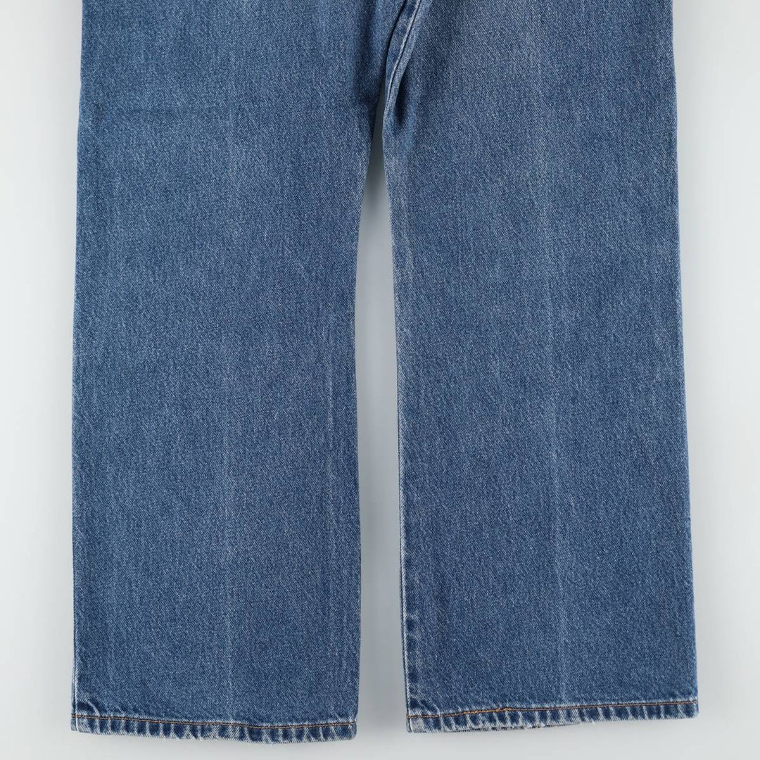 Levi's 517 Boot Cut Denim Pants, Men's, Size 36 cotton blue type Vintage Second Hand