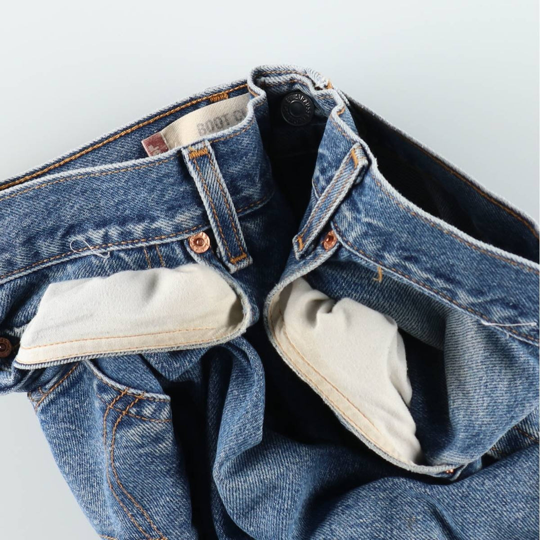 Levi's 517 Boot Cut Denim Pants, Men's, Size 36 cotton blue type Vintage Second Hand