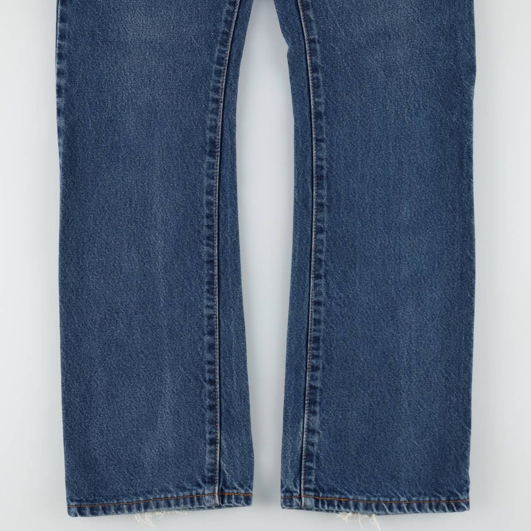 Levi's 517 Bootcut Denim Pants for Men, W31 equivalent cotton blue type Vintage Second Hand