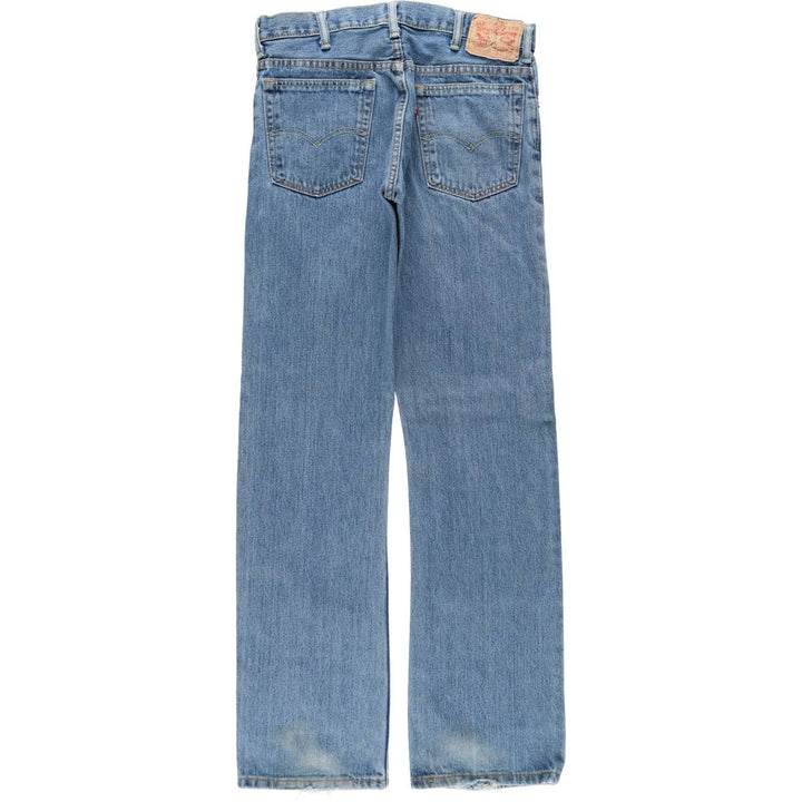 Levi's 517 Bootcut Denim Pants for Men, W32 equivalent cotton blue type Vintage Second Hand