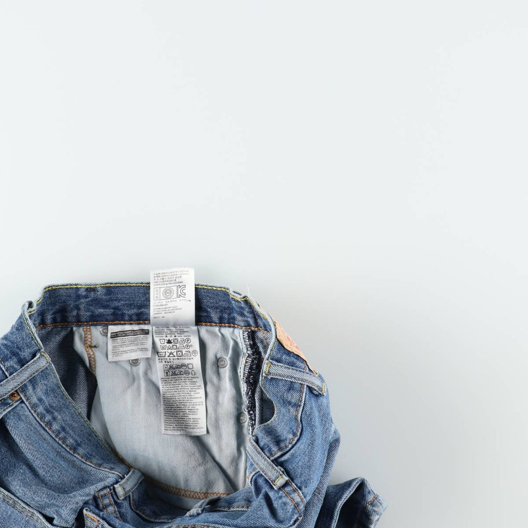 Levi's 517 Bootcut Denim Pants for Men, W32 equivalent cotton blue type Vintage Second Hand