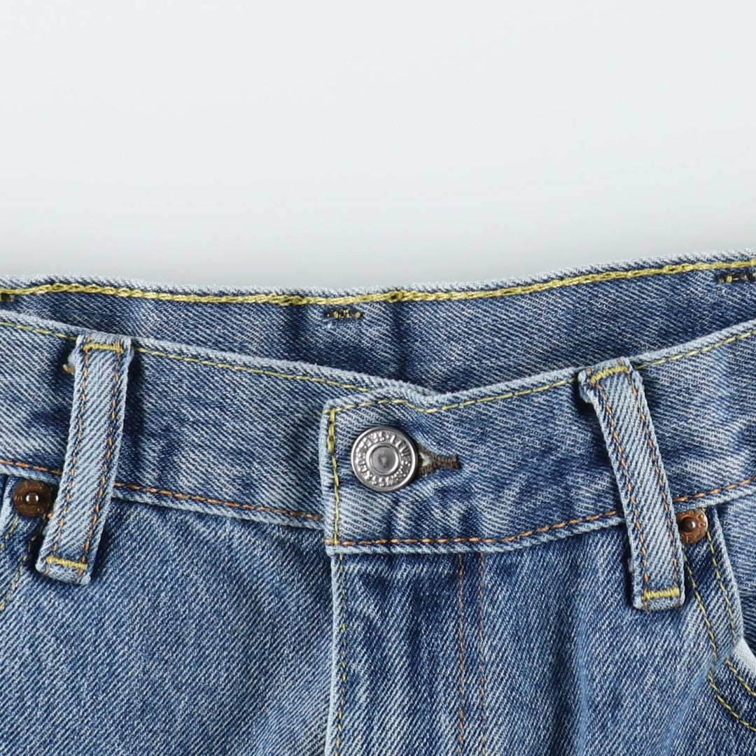 Levi's 517 Bootcut Denim Pants for Men, W32 equivalent cotton blue type Vintage Second Hand