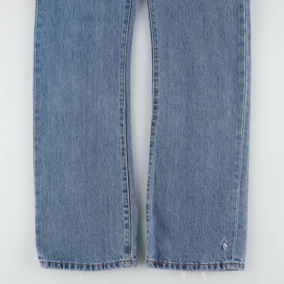 Levi's 517 Bootcut Denim Pants for Men, W32 equivalent cotton blue type Vintage Second Hand