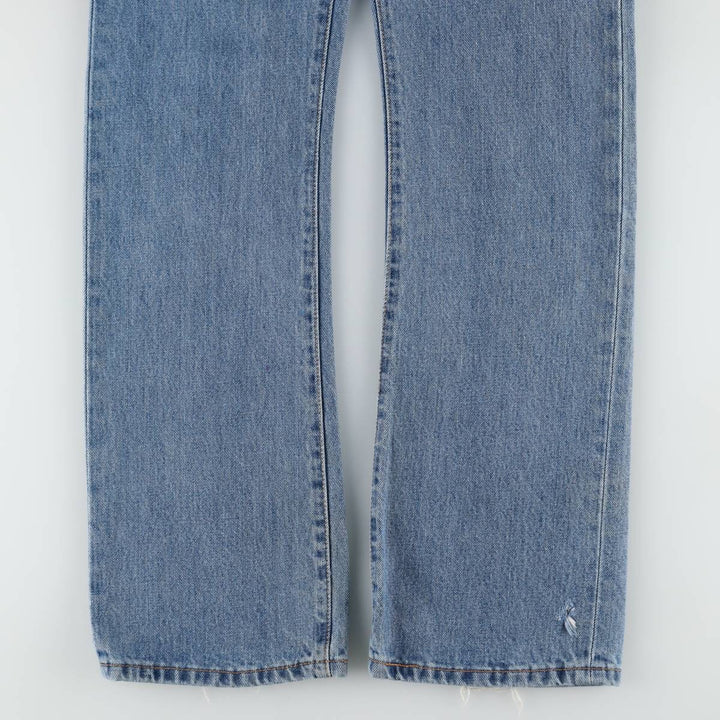 Levi's 517 Bootcut Denim Pants for Men, W32 equivalent cotton blue type Vintage Second Hand