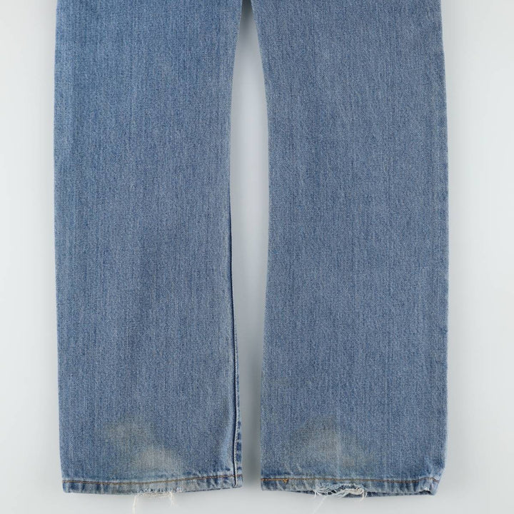 Levi's 517 Bootcut Denim Pants for Men, W32 equivalent cotton blue type Vintage Second Hand