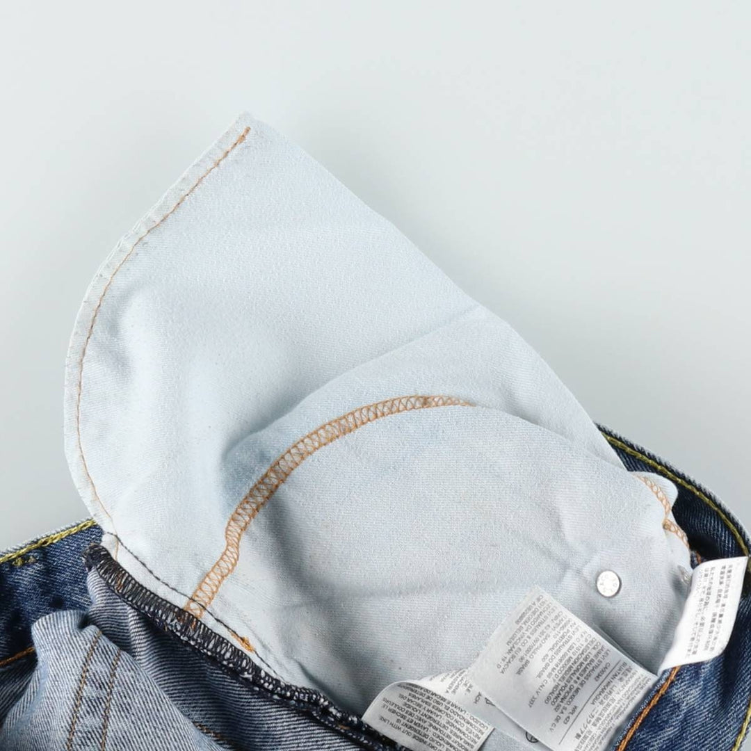 Levi's 517 Bootcut Denim Pants for Men, W32 equivalent cotton blue type Vintage Second Hand