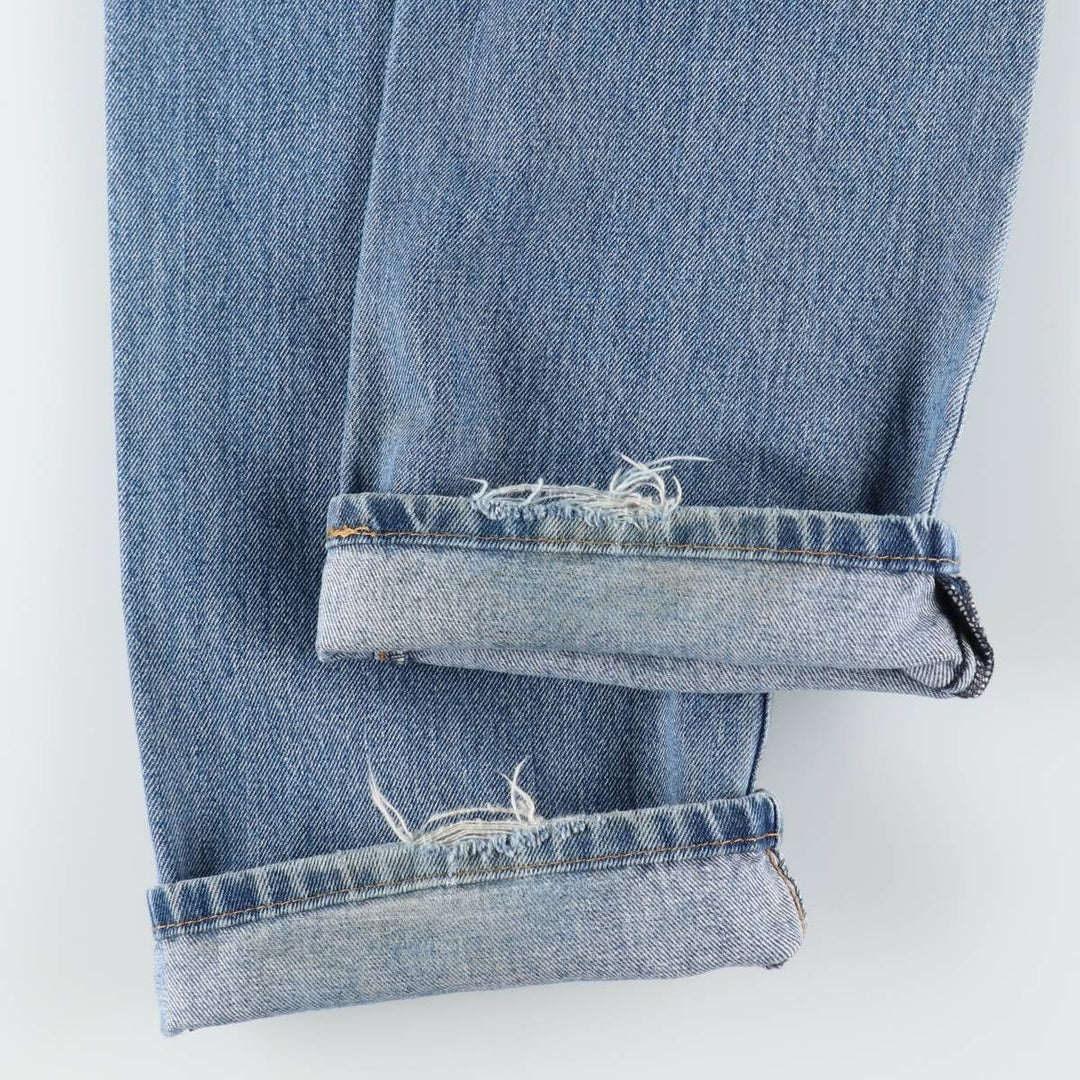 Levi's 517 Bootcut Denim Pants for Men, W32 equivalent cotton blue type Vintage Second Hand