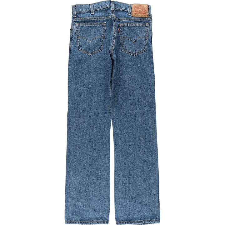 Levi's 517 Bootcut Denim Pants, Men's, Size W30 cotton blue type Vintage Second Hand