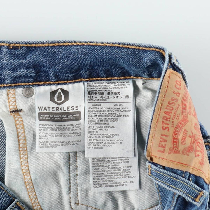 Levi's 517 Bootcut Denim Pants, Men's, Size W30 cotton blue type Vintage Second Hand