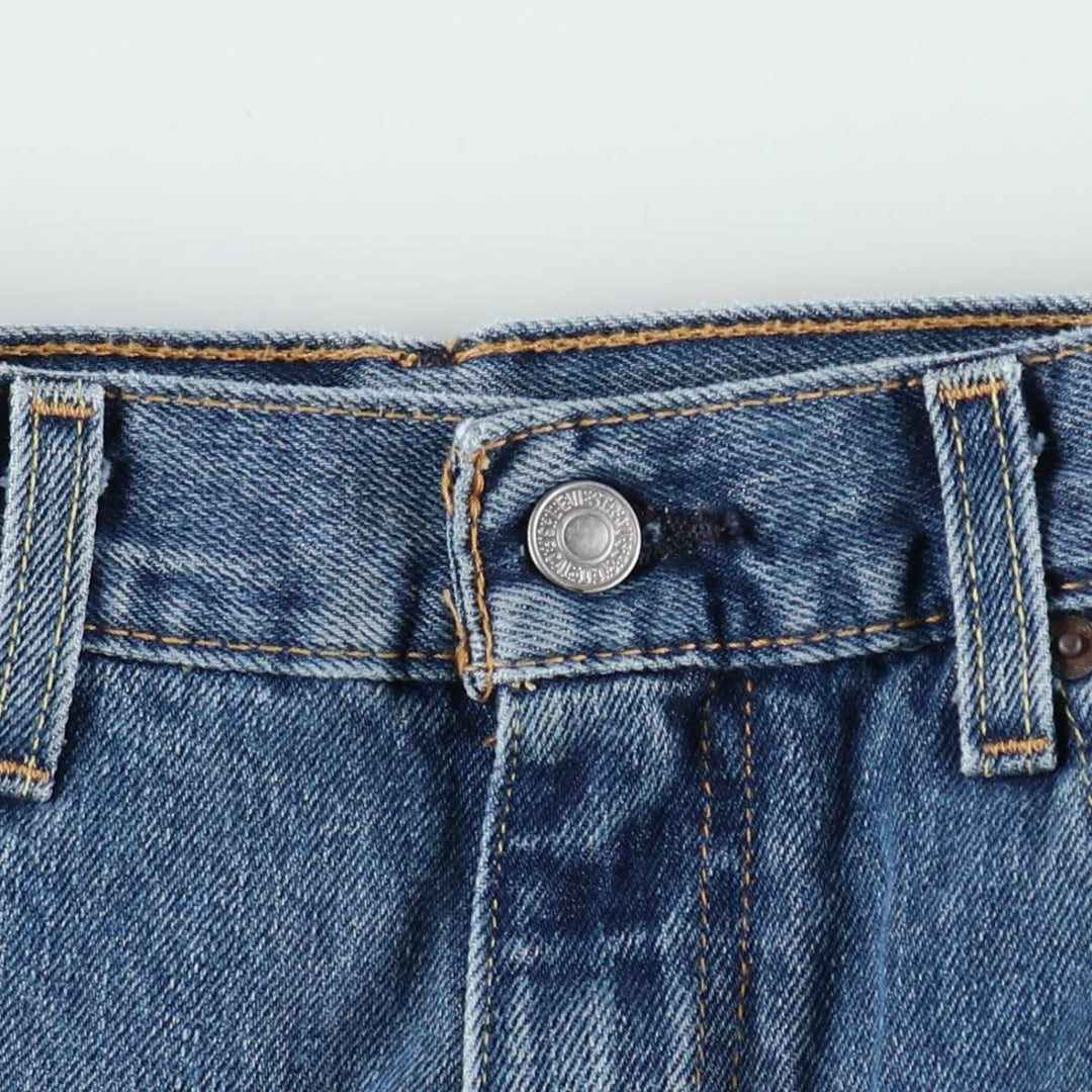 Levi's 517 Bootcut Denim Pants, Men's, Size W30 cotton blue type Vintage Second Hand