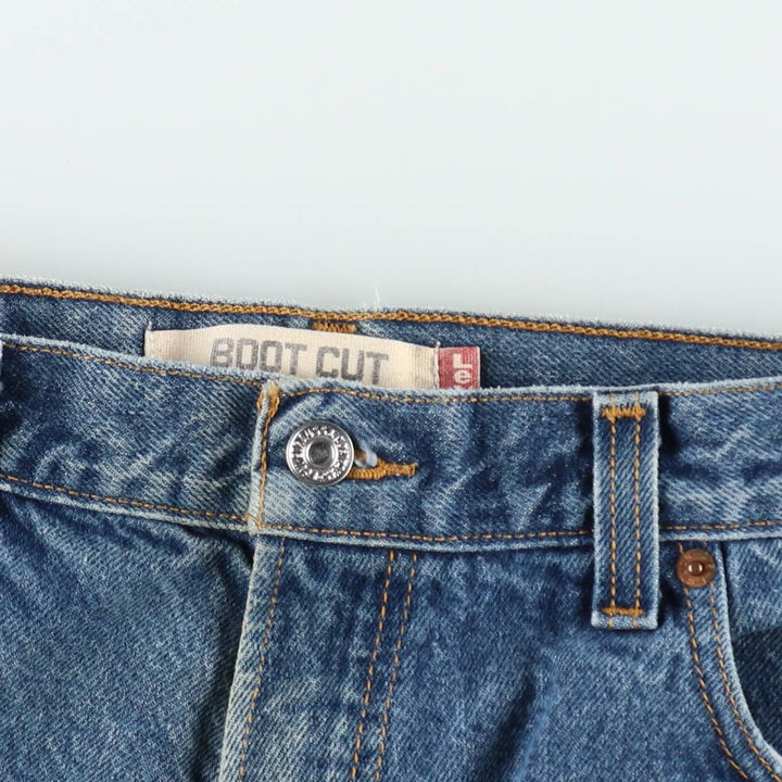 00'S Levi's 517 BOOT CUT Bootcut Denim Pants Men's W33 cotton blue type Vintage Second Hand