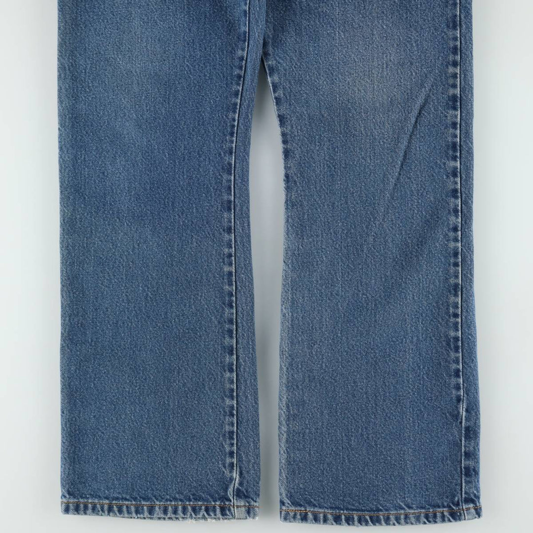 00'S Levi's 517 BOOT CUT Bootcut Denim Pants Men's W33 cotton blue type Vintage Second Hand