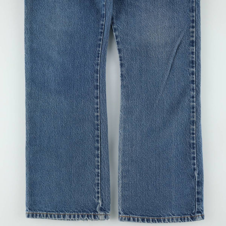 00'S Levi's 517 BOOT CUT Bootcut Denim Pants Men's W33 cotton blue type Vintage Second Hand
