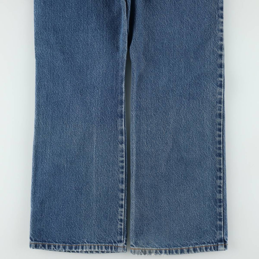 00'S Levi's 517 BOOT CUT Bootcut Denim Pants Men's W33 cotton blue type Vintage Second Hand