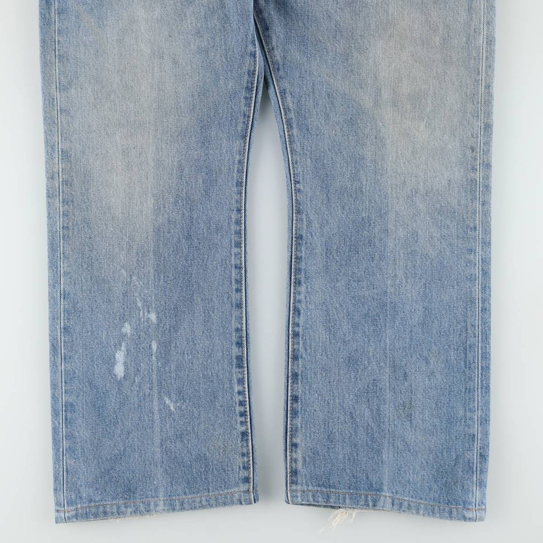 Levi's 517 Bootcut Denim Pants, Men's Size 37 cotton blue type Vintage Second Hand