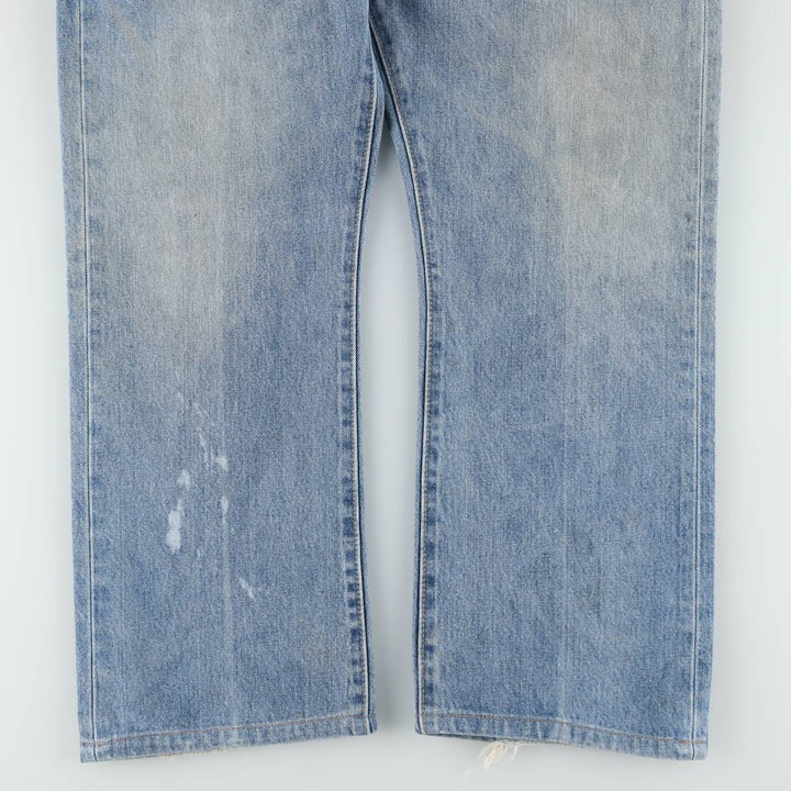 Levi's 517 Bootcut Denim Pants, Men's Size 37 cotton blue type Vintage Second Hand