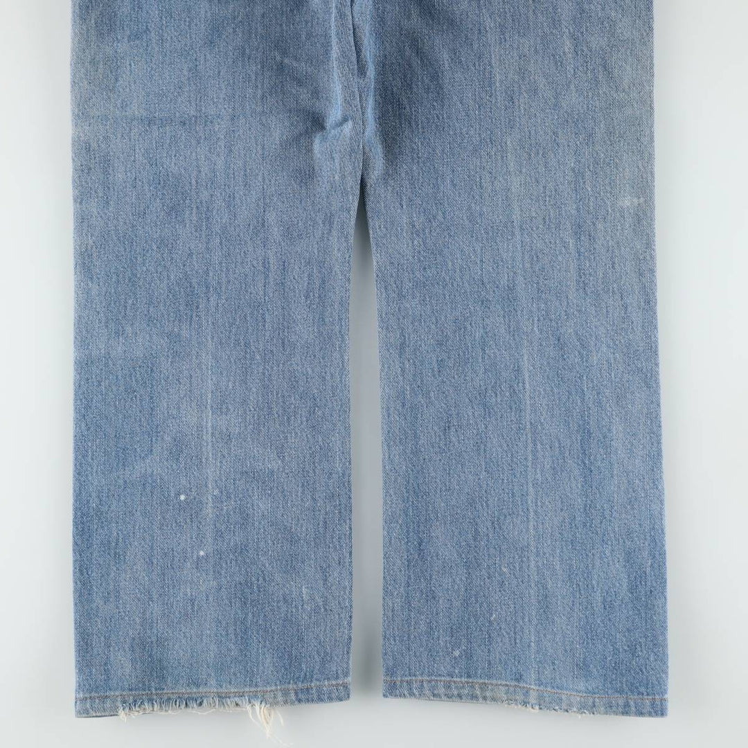 Levi's 517 Bootcut Denim Pants, Men's Size 37 cotton blue type Vintage Second Hand