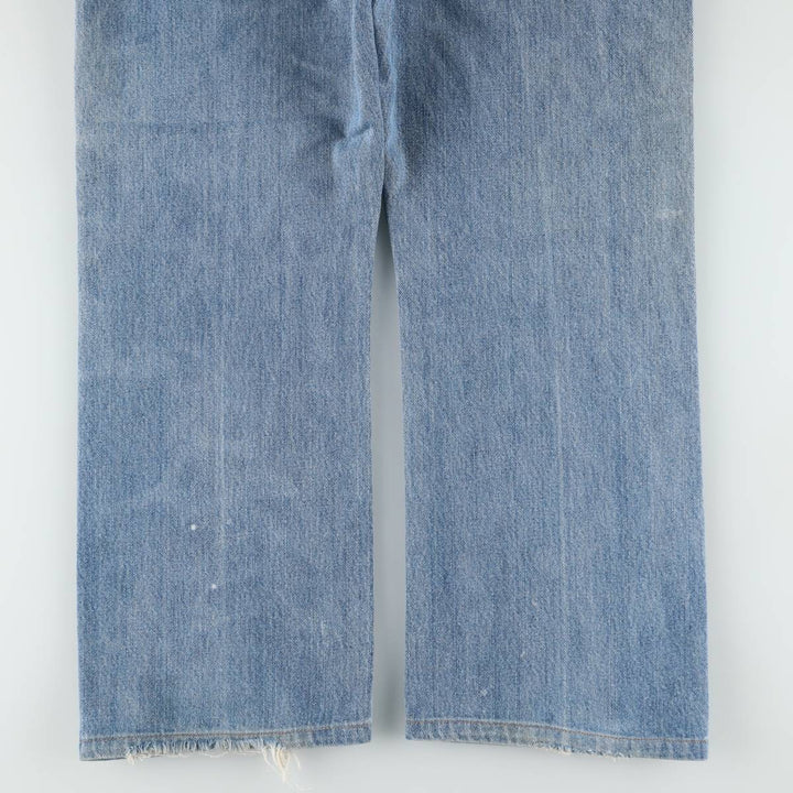 Levi's 517 Bootcut Denim Pants, Men's Size 37 cotton blue type Vintage Second Hand