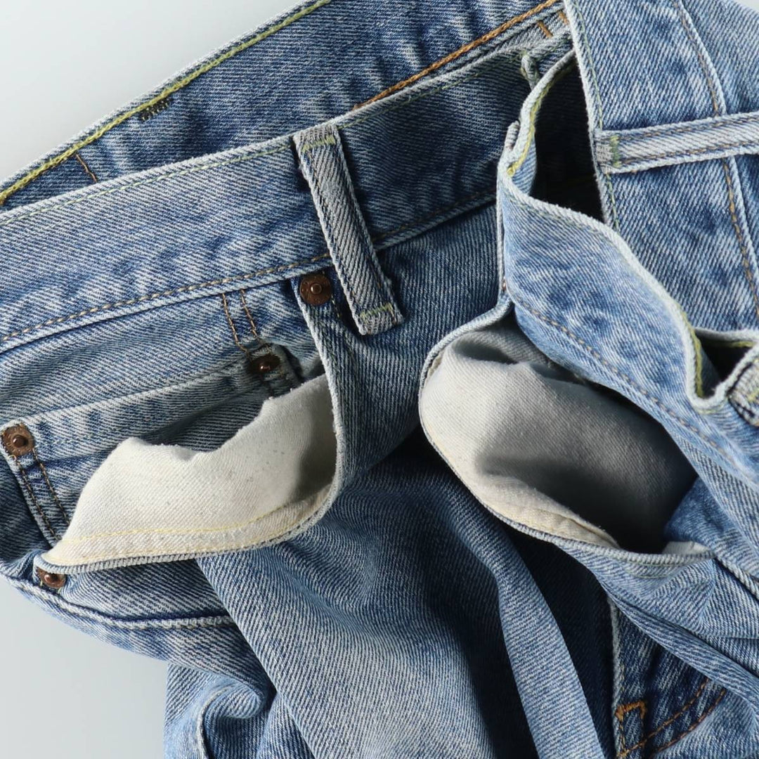 Levi's 517 Bootcut Denim Pants, Men's Size 37 cotton blue type Vintage Second Hand