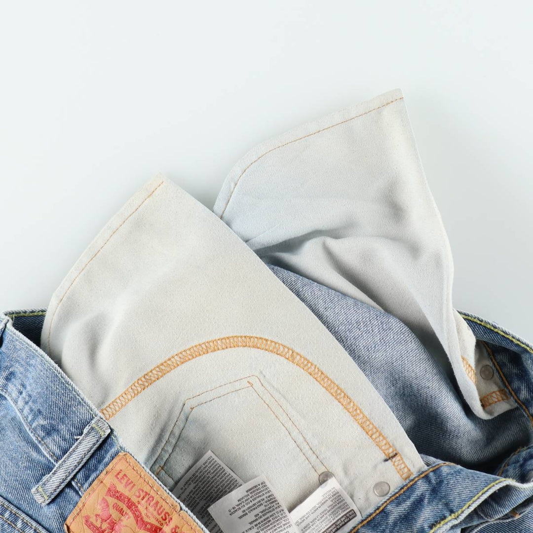 Levi's 517 Bootcut Denim Pants, Men's Size 37 cotton blue type Vintage Second Hand