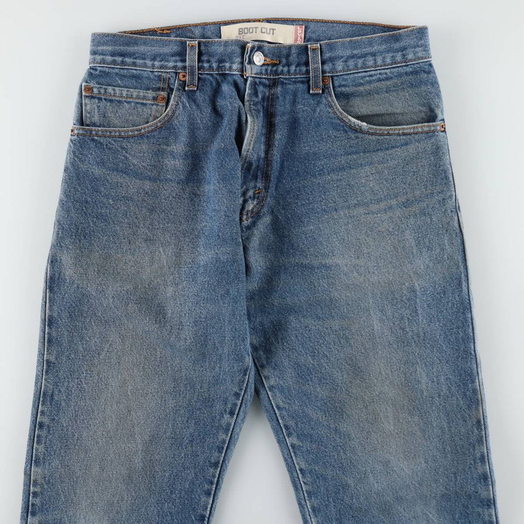 Levi's 517 BOOT CUT Bootcut denim pants for men, equivalent to w30 cotton blue type Vintage Second Hand