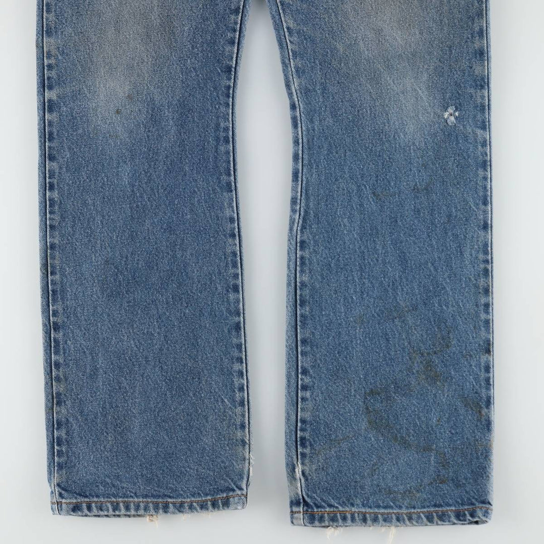 Levi's 517 BOOT CUT Bootcut denim pants for men, equivalent to w30 cotton blue type Vintage Second Hand