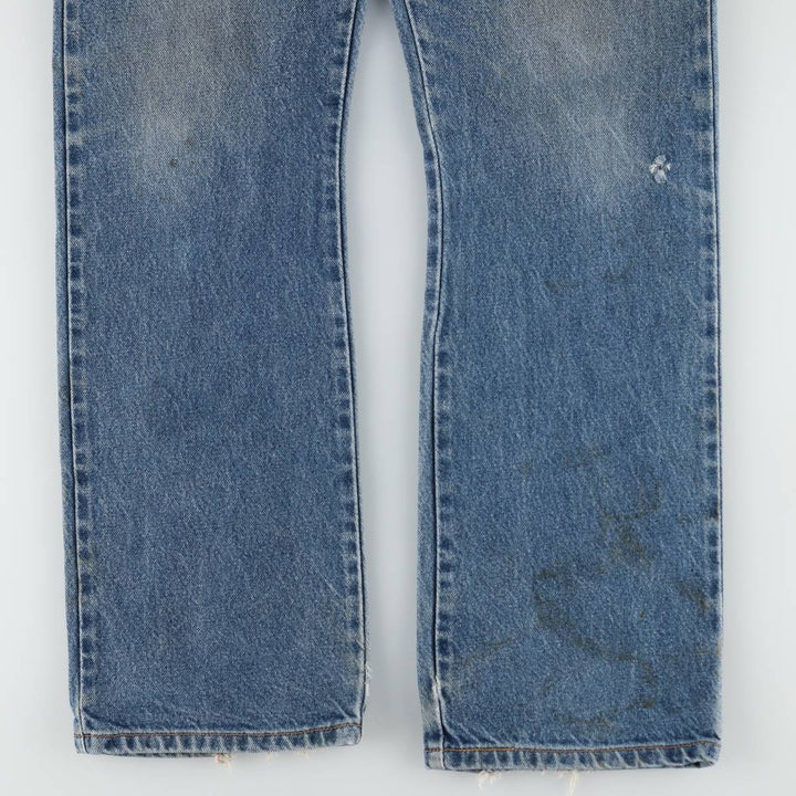 Levi's 517 BOOT CUT Bootcut denim pants for men, equivalent to w30 cotton blue type Vintage Second Hand