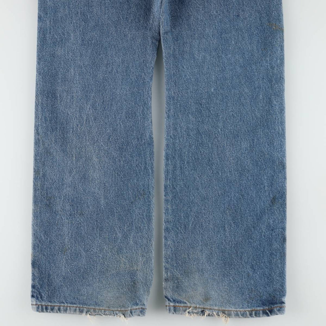 Levi's 517 BOOT CUT Bootcut denim pants for men, equivalent to w30 cotton blue type Vintage Second Hand