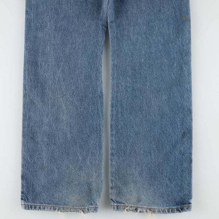 Levi's 517 BOOT CUT Bootcut denim pants for men, equivalent to w30 cotton blue type Vintage Second Hand