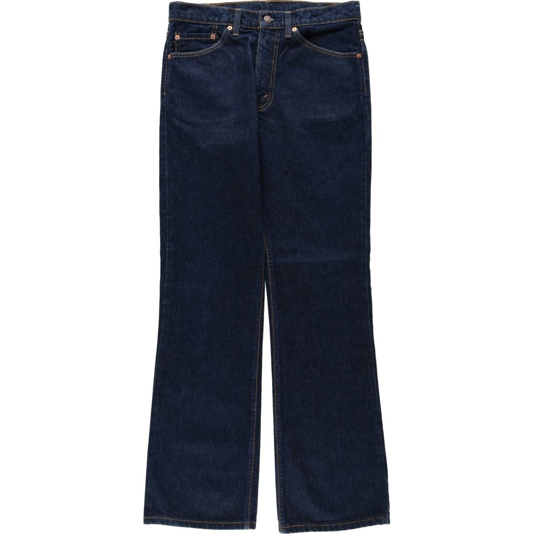 2000'S Levi's 517 Bootcut Denim Pants, Made in Australia, Men's Size W32 (approx.) cotton navy blue type Vintage Second Hand