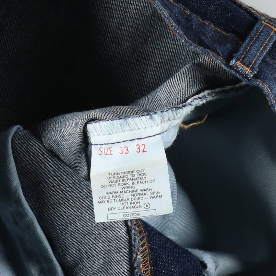 2000'S Levi's 517 Bootcut Denim Pants, Made in Australia, Men's Size W32 (approx.) cotton navy blue type Vintage Second Hand