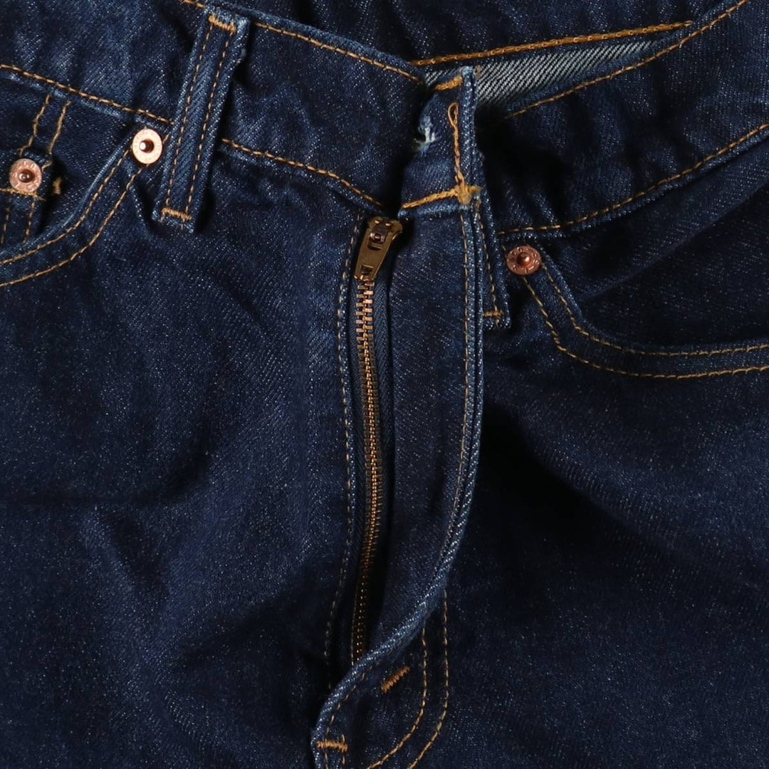 2000'S Levi's 517 Bootcut Denim Pants, Made in Australia, Men's Size W32 (approx.) cotton navy blue type Vintage Second Hand