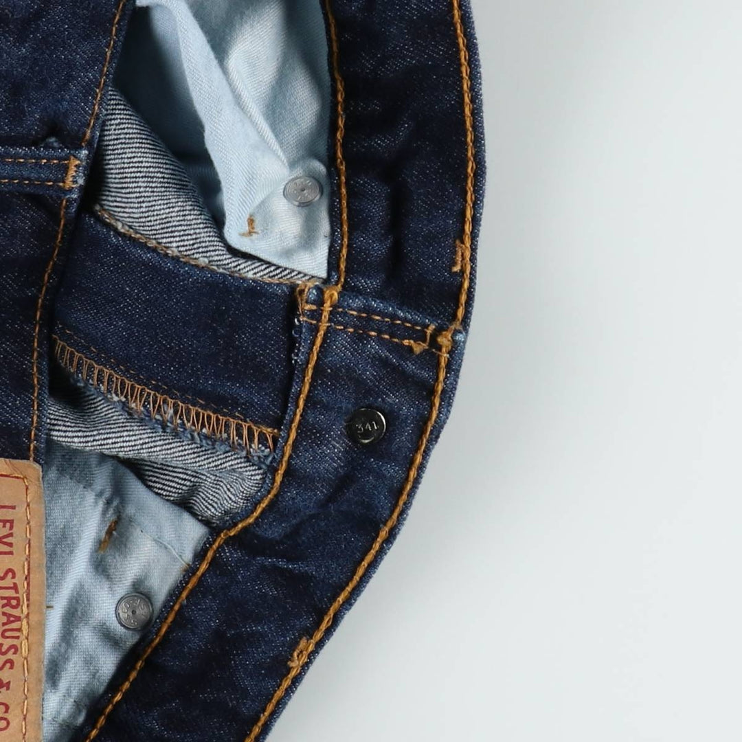 2000'S Levi's 517 Bootcut Denim Pants, Made in Australia, Men's Size W32 (approx.) cotton navy blue type Vintage Second Hand