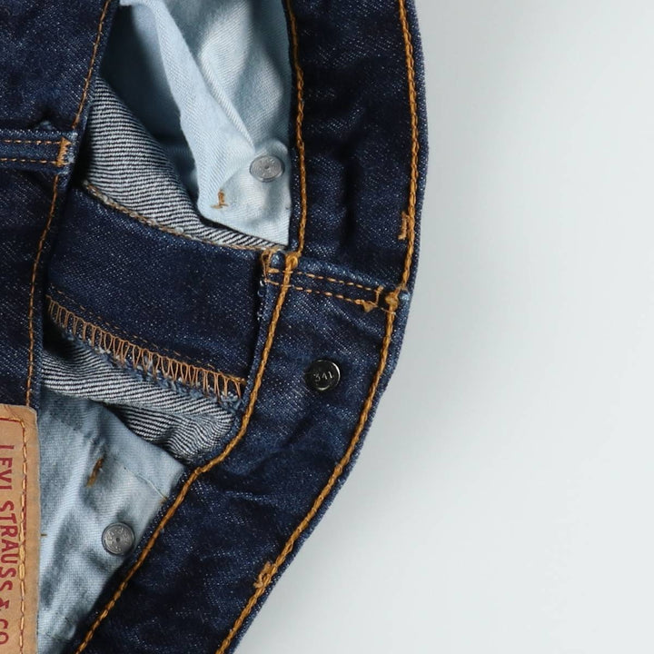 2000'S Levi's 517 Bootcut Denim Pants, Made in Australia, Men's Size W32 (approx.) cotton navy blue type Vintage Second Hand