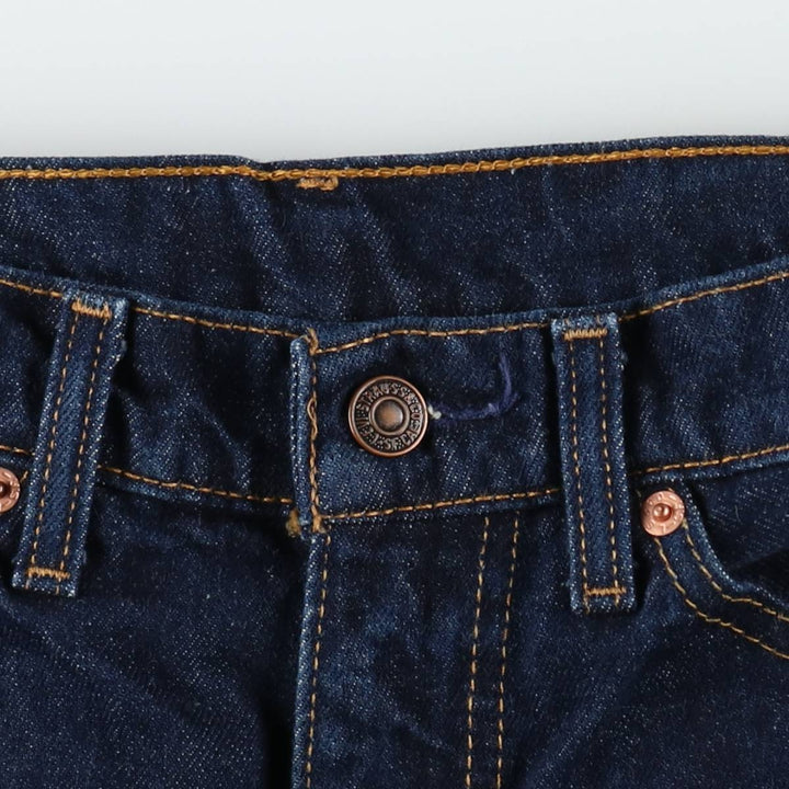 2000'S Levi's 517 Bootcut Denim Pants, Made in Australia, Men's Size W32 (approx.) cotton navy blue type Vintage Second Hand