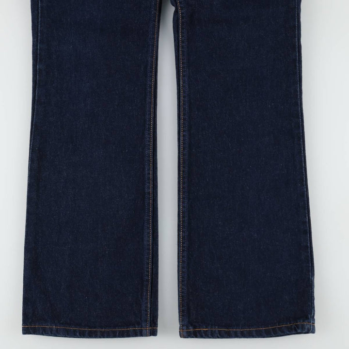 2000'S Levi's 517 Bootcut Denim Pants, Made in Australia, Men's Size W32 (approx.) cotton navy blue type Vintage Second Hand