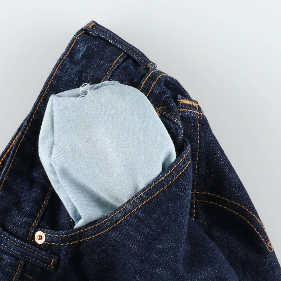 2000'S Levi's 517 Bootcut Denim Pants, Made in Australia, Men's Size W32 (approx.) cotton navy blue type Vintage Second Hand
