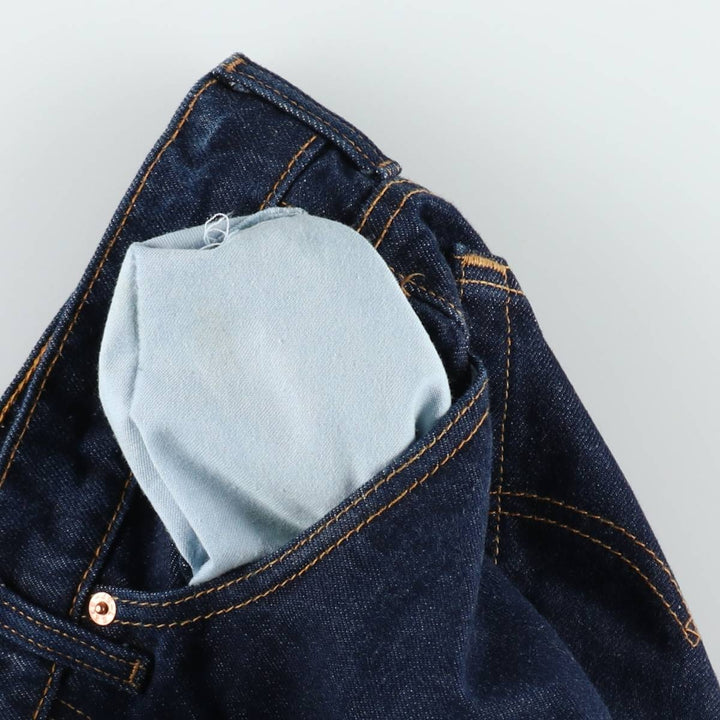 2000'S Levi's 517 Bootcut Denim Pants, Made in Australia, Men's Size W32 (approx.) cotton navy blue type Vintage Second Hand