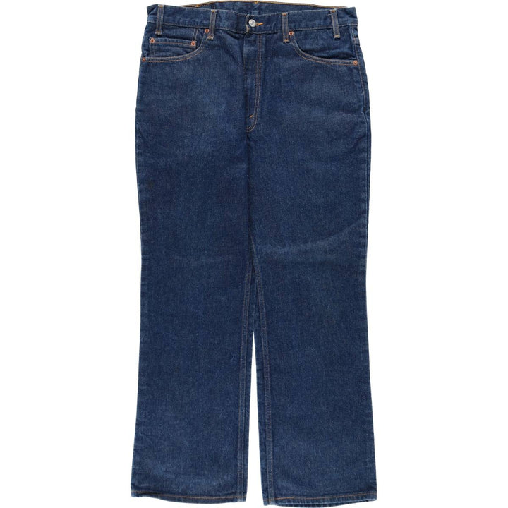 00'S Levi's 517 BOOT CUT Bootcut Denim Pants Men's W36 cotton blue type Vintage Second Hand