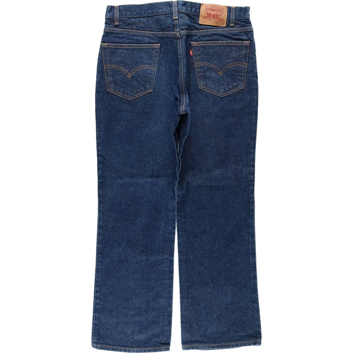 00'S Levi's 517 BOOT CUT Bootcut Denim Pants Men's W36 cotton blue type Vintage Second Hand