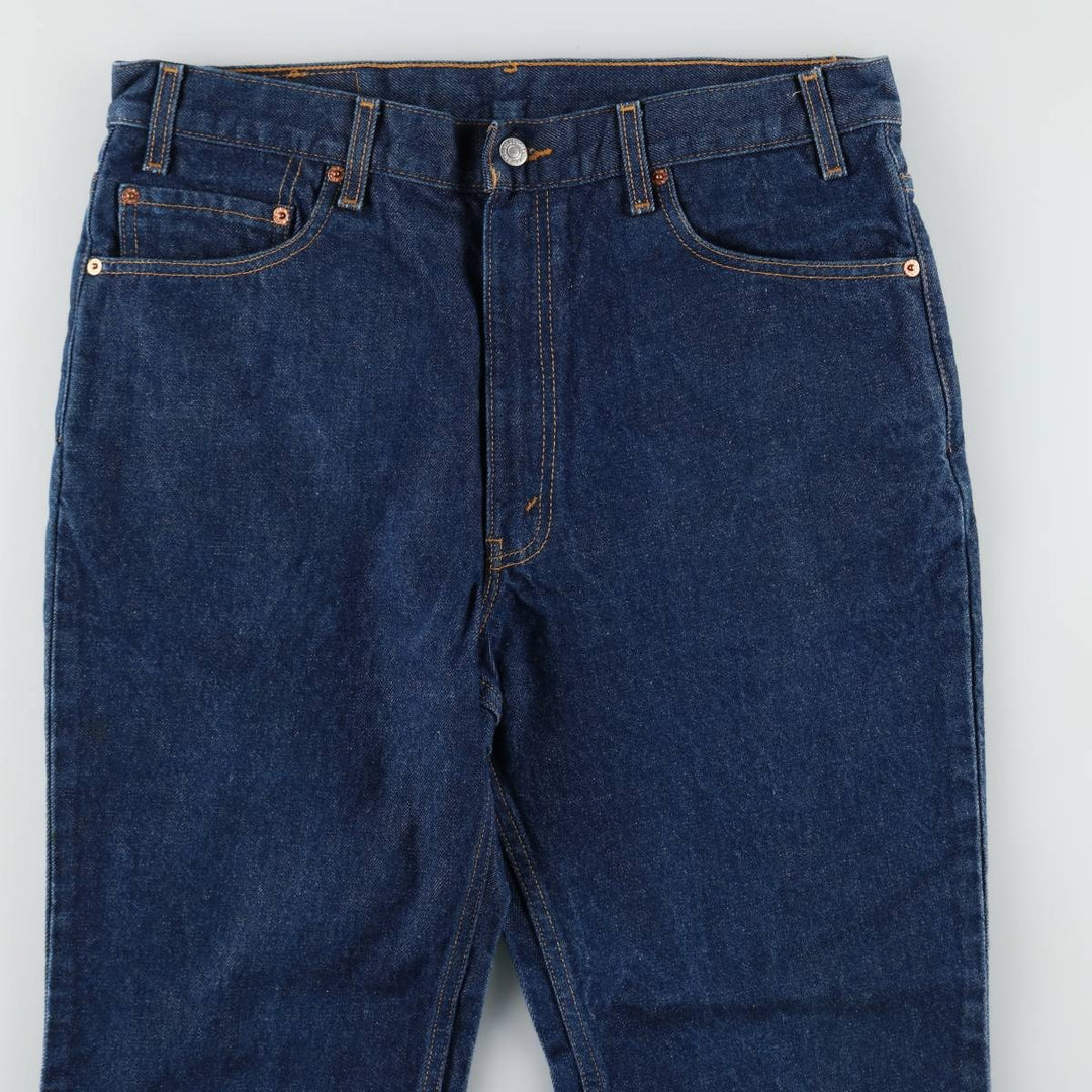 00'S Levi's 517 BOOT CUT Bootcut Denim Pants Men's W36 cotton blue type Vintage Second Hand