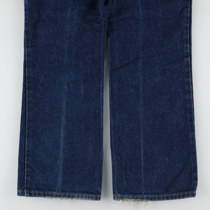 2000'S Levi's 517 Boot Cut Denim Pants, Made in USA, Men's Size 36 cotton blue type Vintage Second Hand